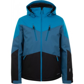 Фото Куртка горнолыжная Men's Ski Padded Jacket (A19AGSJAM08-BM), Цвет - черный, синий, Горнолыжные сноубордные
