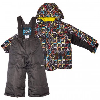 Фото Комплект (куртка, полукомбинезон) для мальчиков 4860 SWB (4860 SWB), Цвет - черный, Комплекты