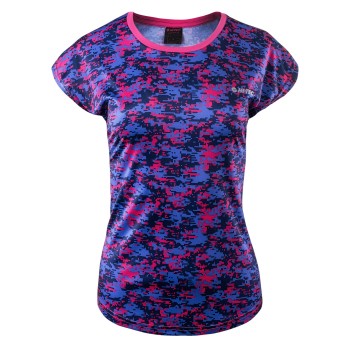 Фото Спортивная футболка LADY NIKO (LADY NIKO-BTRT PRPL PTRN), Цвет - пурпурный, синий, Спортивные футболки