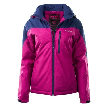 Фото Куртка горнолыжная LADY OREBRO (LADY OREBRO-AST AURA MLNG/FCHS), Цвет - темно-фиолетовый, фиолетовый, розовый, Горнолыжные сноубордные