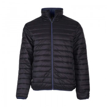 Фото Куртка стеганная MOLEN (MOLEN-BLK/EVENING BLUE), Цвет - черный, голубой, Городские куртки