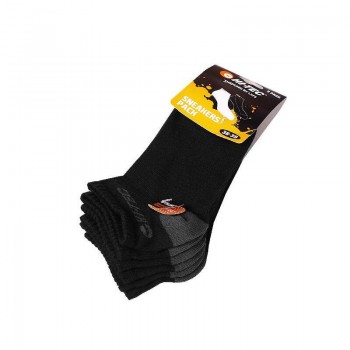 Фото Шкарпетки SNEAKER PACK (SNEAKER PACK-BLACK/DARK GREY), Колір - чорний, темно-сірий, Шкарпетки