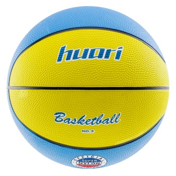 Фото Мяч баскетбольный BARKLEY (BARKLEY-BLAZING YELL/FR BLUE), Цвет - желтый, голубой, Баскетбольные мячи