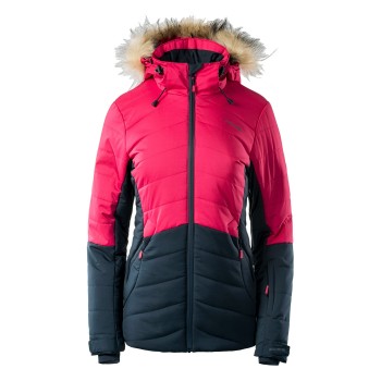 Фото Куртка гірськолижна ISLA W (ISLA W-TOTAL ECLIPSE/AMBIL RED), Колір - темно-синій, червоний, Гірськолижні і сноубордичні