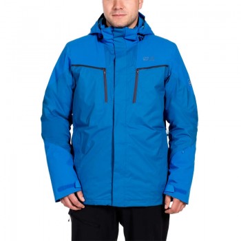 Фото Куртка г/л ICY STORM JACKET MEN (1107601-1097), Колір - синій,  Гірськолижні і сноубордичні куртки
