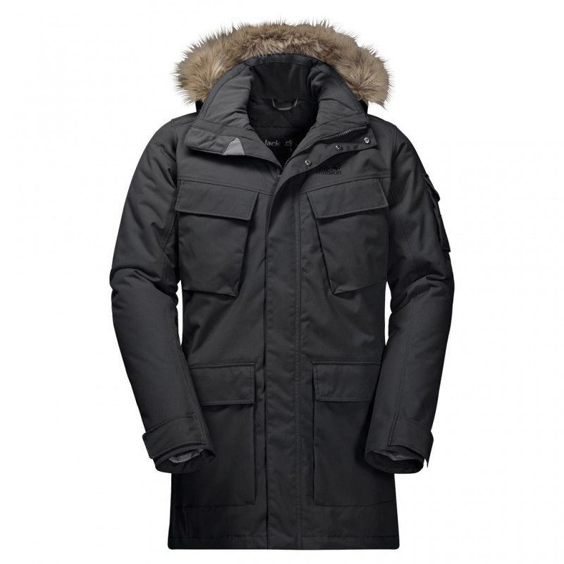 

Аляска glacier canyon parka (1107672-6000, Черный