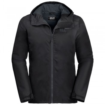 Фото Куртка утепленная CHILLY MORNING MEN (1108353-6000), Цвет - черный, Городские куртки