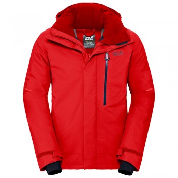 Фото Горнолыжная куртка EXOLIGHT ICY JACKET MEN (1109731-2681), Цвет - красный, Горнолыжные сноубордные