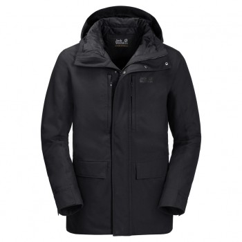 Фото Куртка утепленная WEST COAST JACKET (1110811_6000), Цвет - черный, Городские куртки