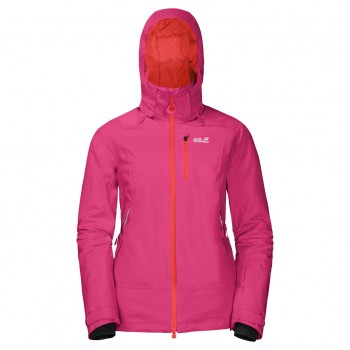 Фото Куртка гірськолижна BIG WHITE JACKET W (1111621-2054), Колір - рожевий, Гірськолижні і сноубордичні