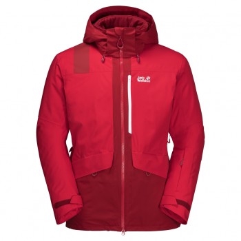 Фото Куртка гірськолижна BIG WHITE JACKET M (1111741-2027), Колір - червоний,  Гірськолижні і сноубордичні куртки