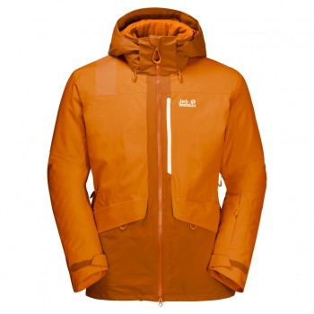 Фото Куртка горнолыжная BIG WHITE JACKET M (1111741-3115), Цвет - оранжевый, Горнолыжные куртки