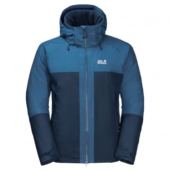 Фото Куртка гірськолижна POWDER MOUNTAIN JACKET M (1111751-1024), Колір - темно-синій,  Гірськолижні і сноубордичні куртки