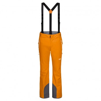 Фото Брюки горнолыжные BIG WHITE PANTS M (1112051-3115), Цвет - оранжевый, Горнолыжные