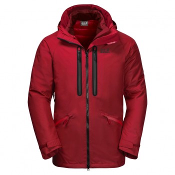 Фото Куртка 3 в 1 MOUNT RAINIER PARKA M (1112301-2102), Колір - червоний, Куртки 3 в 1