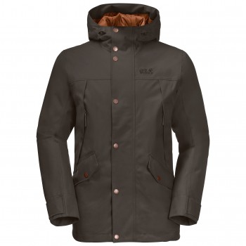 Фото Куртка утепленная CLIFTON HILL JACKET M (1113341-5087), Цвет - коричневый, Городские куртки