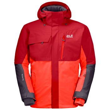 Фото Горнолыжная куртка GREAT SNOW JACKET M (1113381-2590), Цвет - красный, Горнолыжные куртки