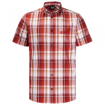 Фото Теніска Hot Chili Shirt Men (1400244-7961), Колір - темно-червоний,  Короткий рукав