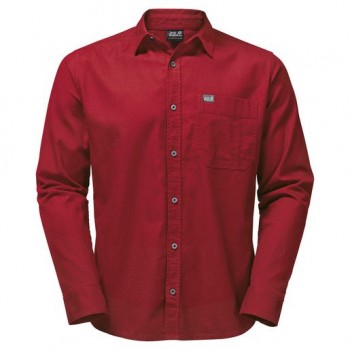 Фото Рубашка с длинным рукавом RIVER SHIRT (1402121-2210), Цвет - красный, Рубашки