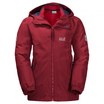Фото Куртка 3 в 1 B ICELAND 3IN1 JKT (1605254-2027), Колір - червоний, Куртки 3 в 1