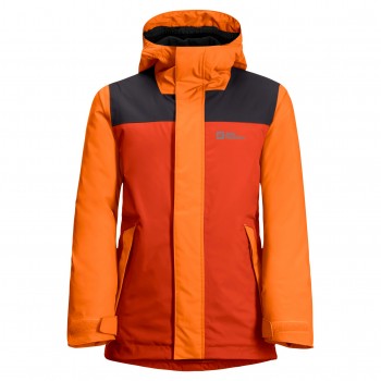 Фото Гірськолижна куртка ICY MOUNTAIN JACKET K (1609461_3017), Колір - червоний, помаранчевий, Гірськолижні