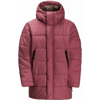 Фото Куртка утепленная TEEN INS LONG JACKET Y (1610171_2428), Цвет - розовый, Утепленные куртки