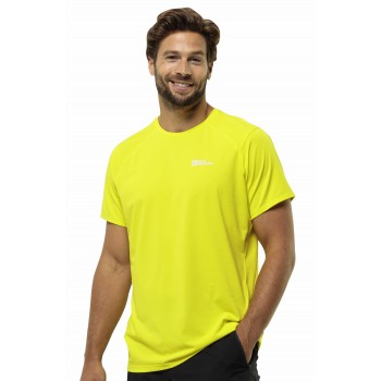 Фото Футболка спортивная PRELIGHT TRAIL T M (1810131_3177), Цвет - желтый, Спортивные футболки