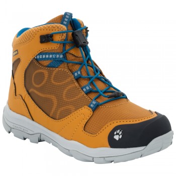 Фото Треккинговые ботинки AKKA TEXAPORE MID B (4024731-3076), Цвет - оранжевый, Треккинговые ботинки