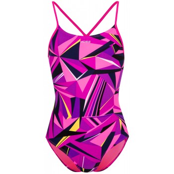 Фото Купальник Girl's Swimsuit (102005-KL), Цвет - розовый, фиолетовый