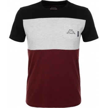 Фото Футболка Men's T-shirt (100181-BW), Колір - чорний, білий, червоний, Футболки