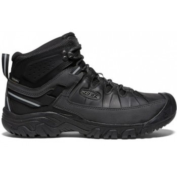 Фото Ботинки трекинговые TARGHEE III MID WP M (1028129), Цвет - черный, Треккинговые ботинки