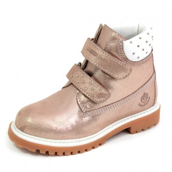 Фото Черевики Ankle Boot Two Velcro (SG00101-008-M0007), Колір - рожевий, білий, Міські черевики