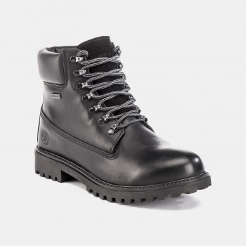Фото Ботинки ANKLE BOOT FUR LINING (SM00101-022-CB001), Цвет - черный, Городские ботинки