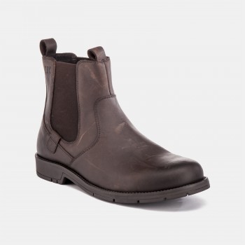 Фото Ботинки высокие BEATLES (SM00503-005-CE002), Цвет - темно-коричневый, Городские ботинки