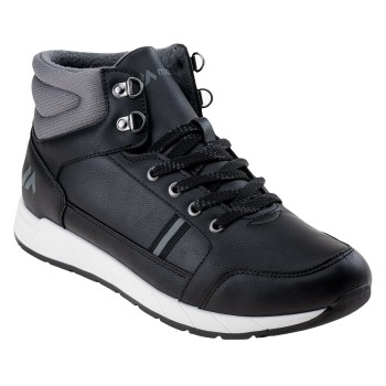 Фото Ботинки MELVILE MID (MELVILE MID-BLACK/GREY), Цвет - черный, Городские ботинки