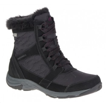 Фото Ботинки высокие ALBURY MID POLAR WTPF Women's insulated boots (00818), Цвет - черный, Городские ботинки