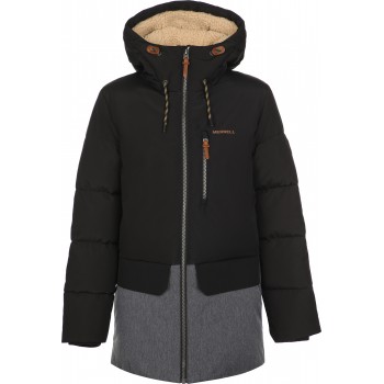 Фото Куртка утепленная children's Jacket insulated (105423-BA), Цвет - черный, серый, Утепленные куртки