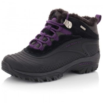 Фото Трекинговые ботинки STORM TREKKER 6 (259499), Цвет - черный, фиолетовый, Треккинговые ботинки