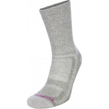 Фото Носки Active leisure socks (S19AMRSOU02-AJ), Цвет - серый, малиновый, Носки