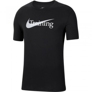 Фото Футболка спортивная M NK DFC TEE SW TRAINING (CZ7989-010), Цвет - черный, Спортивные футболки