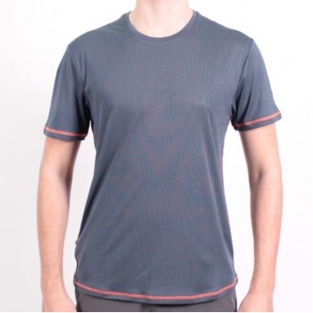 Фото Футболка Cafe Base Anup T-Shirt (0829723), Цвет - серый, Футболки