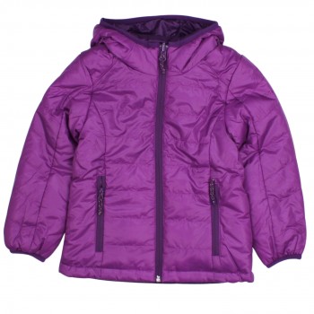 Фото Куртка стеганная MICKY REV HOOD JACKET SMU (100176), Цвет - сиреневый, фиолетовый, Городские