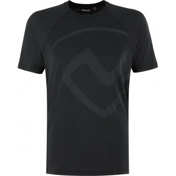 Фото Футболка спортивная (109541-99), Цвет - черный, Спортивные футболки