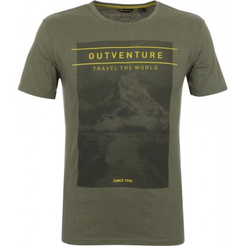 Фото Футболка Men's T-shirt (100022-63), Цвет - оливковый, Футболки