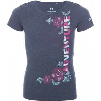 Фото Футболка Girl's T-shirt (100228-Z4), Цвет - темно-синий, Футболки