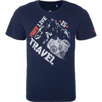 Фото Футболка Boy's T-shirt (100232-Z4), Цвет - темно-синий, Футболки