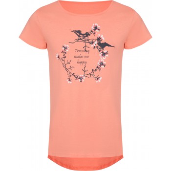 Фото Футболка Girl's T-shirt (103256-50), Цвет - персиковый, Футболки