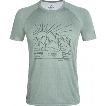 Фото Футболка спортивная Men's T-shirt (103455-G4), Цвет - болотный, Спортивные футболки