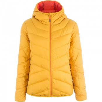 Фото Куртка стеганная Women's Padded Jacket (LWP109-61), Цвет - желтый, Городские