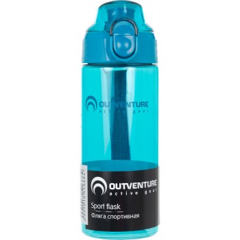 Фото Бутылка Clear Bottle ml Flask, (S18EOUOU001-S0), Цвет - голубой, Бутылки